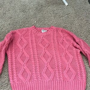 XS/S pink oversized sweater from Princess Polly